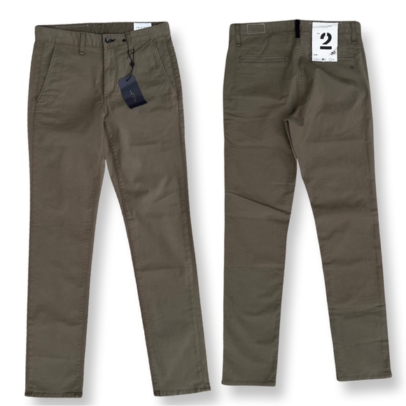 Rag & Bone Fit 2 Slim Chino Army Green - Picture 13 of 14